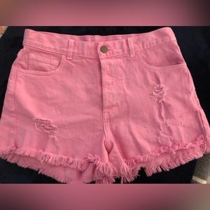 Chubbies Neon Pink Shorts
